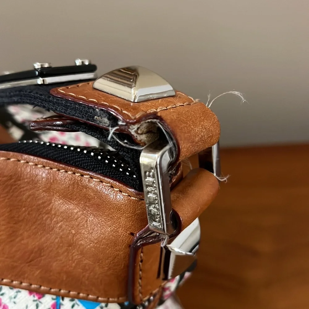 Authentic L.A.M.B Ditzy Graffiti Hobo Handbag - Picture 16 of 17